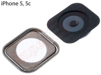 Button of menú Home Iphone 5, 5C black